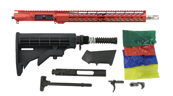 ALWAYS ARMED 16" .223 WYLDE RIFLE KIT - SMITH & WESSON RED