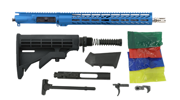 ALWAYS ARMED 16" .223 WYLDE RIFLE KIT - RIDGEWAY BLUE