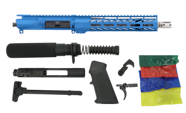 ALWAYS ARMED 10.5" .223 WYLDE RIFLE KIT - RIDGEWAY BLUE