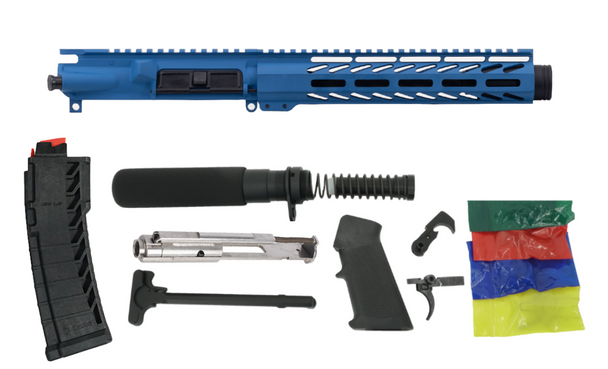 ALWAYS ARMED 9" .22LR FLASH CAN PISTOL KIT - RIDGEWAY BLUE