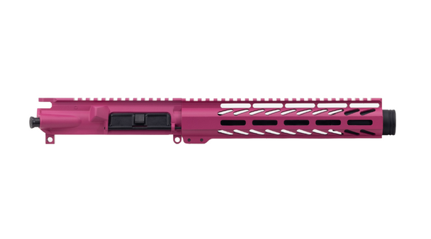 ALWAYS ARMED 9" .22LR FLASH CAN UPPER RECEIVER - SIG PINK