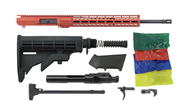 Always Armed 20" .308 Win Billet Rifle Kit - Smith & Wesson Red