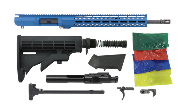 Always Armed 18" .308 Win Billet Rifle Kit - Ridgeway Blue