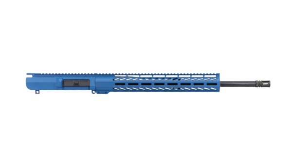 ALWAYS ARMED 20" .308 WIN BILLET UPPER RECEIVER - RIDGEWAY BLUE