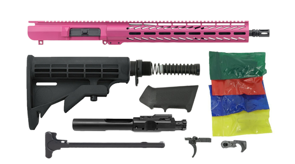 Always Armed 16" .308 Win Billet Rifle Kit - Sig Pink