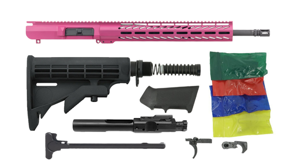 Always Armed 18" .308 Win Billet Rifle Kit - Sig Pink