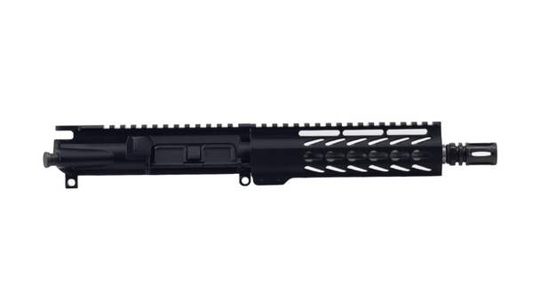 ALWAYS ARMED 7.5" 9MM STAINLESS STEEL KEYMOD UPPER RECEIVER - BLACK