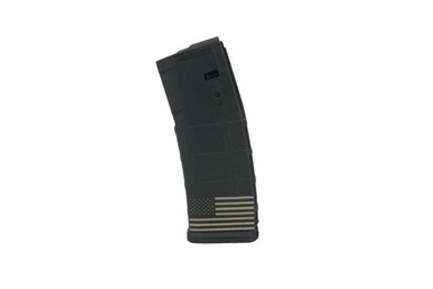 SG ARMS LASER ENGRAVED 30 RD MAGPUL PMAG - BATTLE FLAG