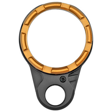 Fortis AR-15 Lightweight Enhanced K2 Endplate and Castle Nut System in Gold