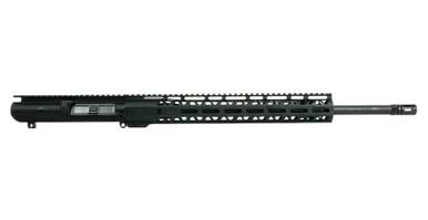 Always Armed 20 inch .308 Winchester DPMS pattern upper receiver with 15 inch M-LOK rail and rifle length gas system in black anodized finish