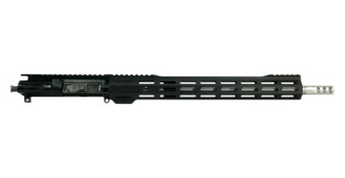 Always Armed Octo Series 16 inch 300 Blackout upper receiver with 15 inch M-LOK rail, 416R stainless steel barrel, and Ghost AXE brake in hardcoat black anodized finish