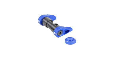 Strike Industries AR Flip Switch ambidextrous safety selector in Blue
