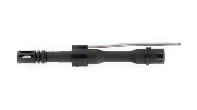 7.5 inch 5.56 NATO complete barrel assembly with low profile gas block and A2 flash hider