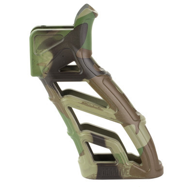 Adaptive Tactical Lightweight AR-15 Pistol Grip in Woodland Camo