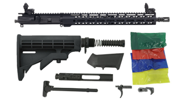 ALWAYS ARMED 16" 5.56 NATO TR SERIES WITH TRINITY FORCE SIGHTS RIFLE KIT - BLACK ANODIZED