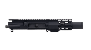 Always Armed 4.5 inch .22LR TRX Series complete upper receiver in hard coat black anodized finish