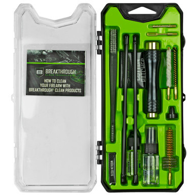 Breakthrough Clean Vision Series AR-15 gun maintenance kit in protective packaging case