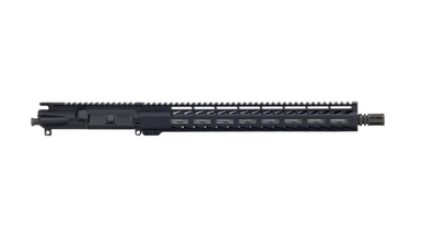 Mil-Spec 7075-T6 titanium cerakote upper receiver showing dust cover and forward assist assembly