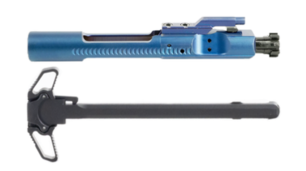 AMBI CHARGING HANDLE + BLUE PVD M16 BCG COMBO
