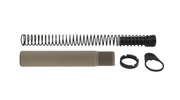 AR-15 Pistol Buffer Tube Assembly - FDE