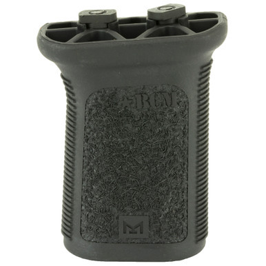 Bravo Company Mod 3 MLOK vertical grip in black showing low profile side profile