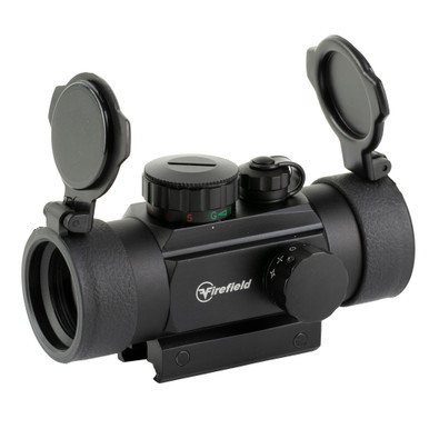 Firefield Agility 1x30mm Red Dot Sight mounted view - front angled shot