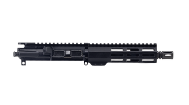 BLEM Always Armed 7.5 inch 5.56 NATO TR Series upper receiver in anodized black side view