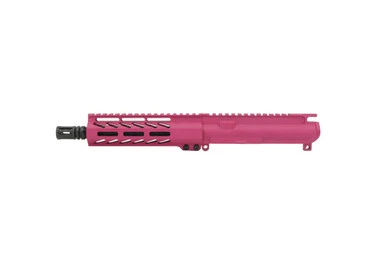 Always Armed 7.5 inch 9mm AR-9 Upper Receiver in Sig Pink Cerakote finish with 7 inch M-LOK handguard