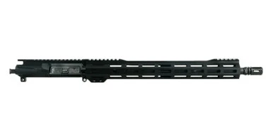 Always Armed Octo Series 16 inch 5.56 NATO upper receiver in hard coat black anodized finish with 15 inch M-LOK rail and 1:7 twist nitride barrel