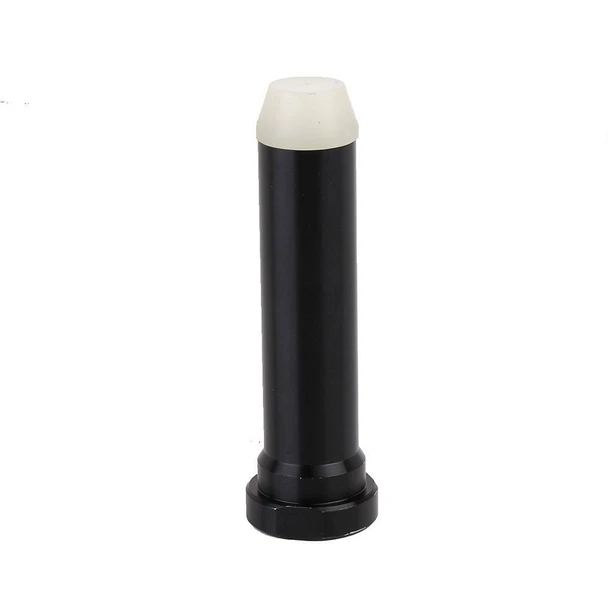 3.0 oz 3.25-inch Mil-Spec AR-15 carbine recoil buffer in matte black finish with rubber bumper.