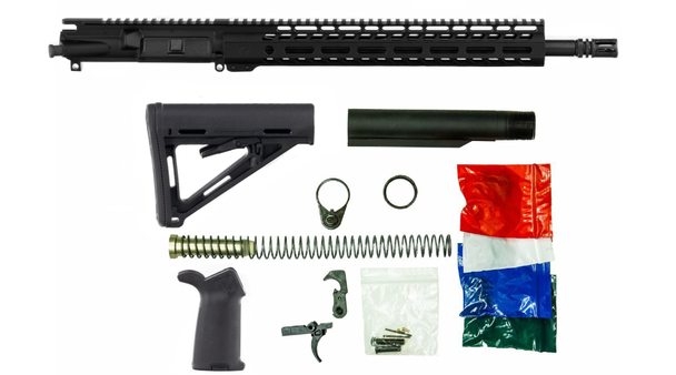 AR15 Rifle Build Kit with Magpul MOE Accessories