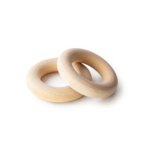2.25" Organic Maple Wooden Rings  