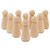 50 Little Wooden People Peg Doll - Girl  2" tall