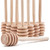 Wood Honey Dipper 5" long w/ 1-1/8" head diam