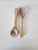 Silicone & Wood Tableware Set | Utensil Set