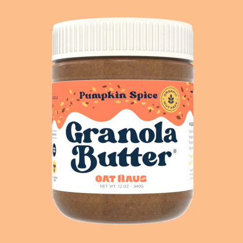Oat Haus Pumpkin Spice Granola Butter - LIMITED EDITION - FINAL SALE BB JUL6/24