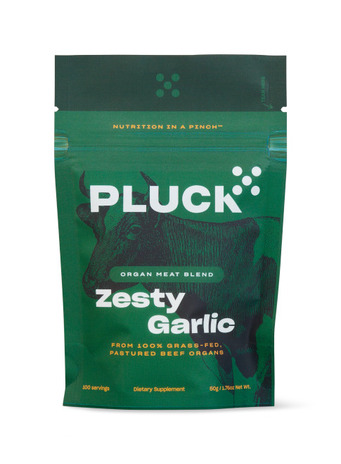Pluck Organ-based Seasoning - Zesty Garlic