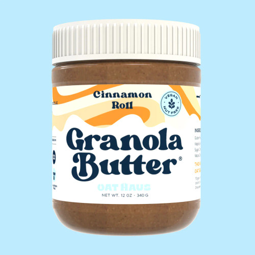 Oat Haus Cinnamon Roll Granola Butter - NEW INGREDIENT LIST