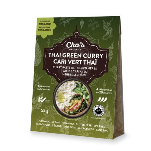 Cha's Organics Thai Green Curry - FINAL SALE BB JUN 14/25
