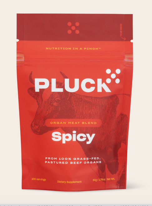 Pluck Organ-based Seasoning - Spicy - FINAL SALE BB JUL 31/24