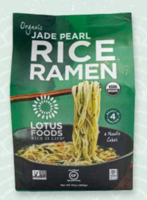 Lotus Foods Organic Jade Pearl Rice Ramen 4 Pack