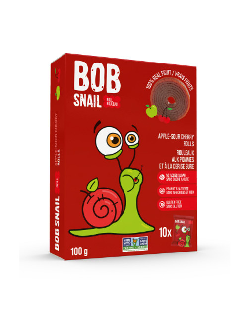 Bob Snail Fruit Rolls - Apple Cherry