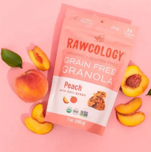 Rawcology Granola - Peach 