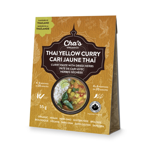 Cha's Organics Thai Yellow Curry - FINAL SALE BB FEB 13/26