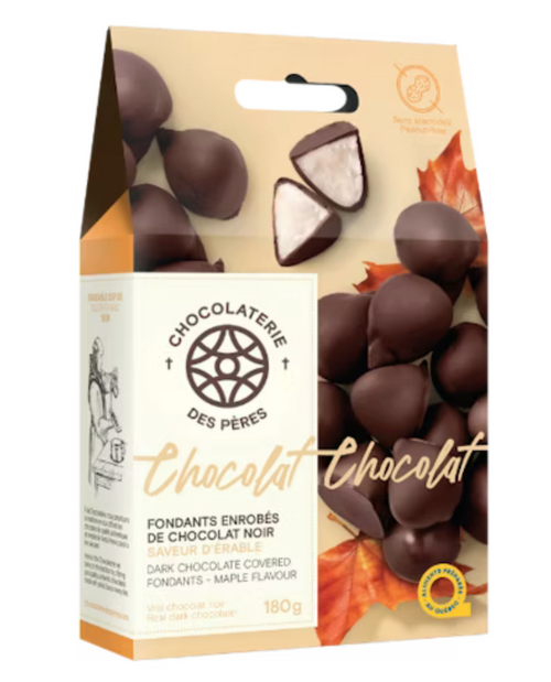 Dark Chocolate Covered Fondants - Maple Dark Chocolate Covered Fondants - Maple