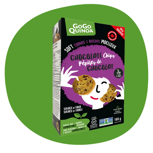 GoGo Quinoa Soft Cookies - Chocolate Chip