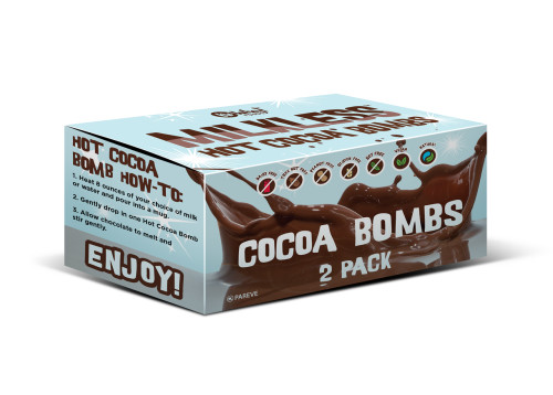 No Whey Vegan Hot Cocoa Bombs No Whey Vegan Hot Cocoa Bombs