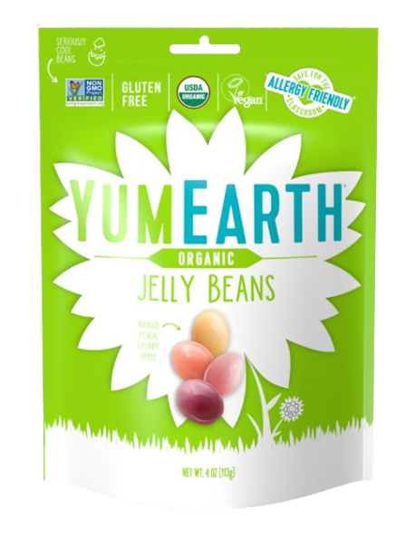 YumEarth Organic Jelly Beans - NEW ALLERGEN LABEL