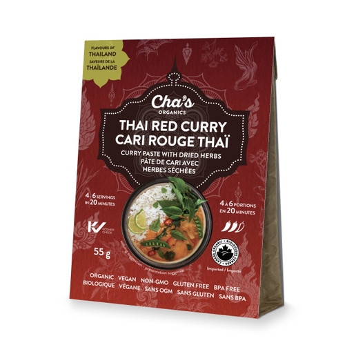 Copy of Cha's Organics Thai Red Curry - FINAL SALE BB MAR 21/26