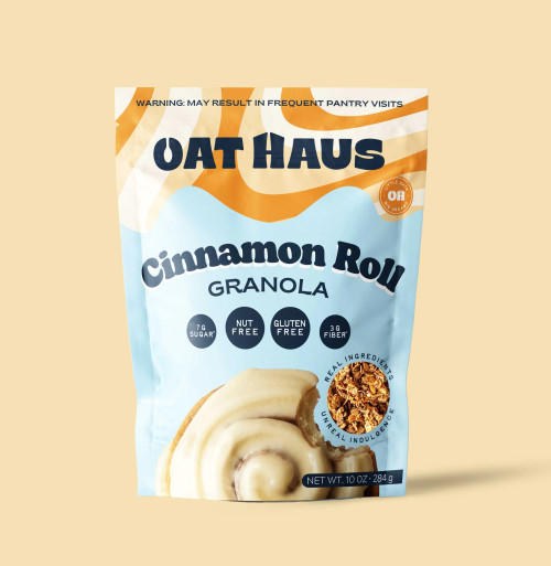 Oat Haus Cinnamon Roll Granola - LIMITED EDITION